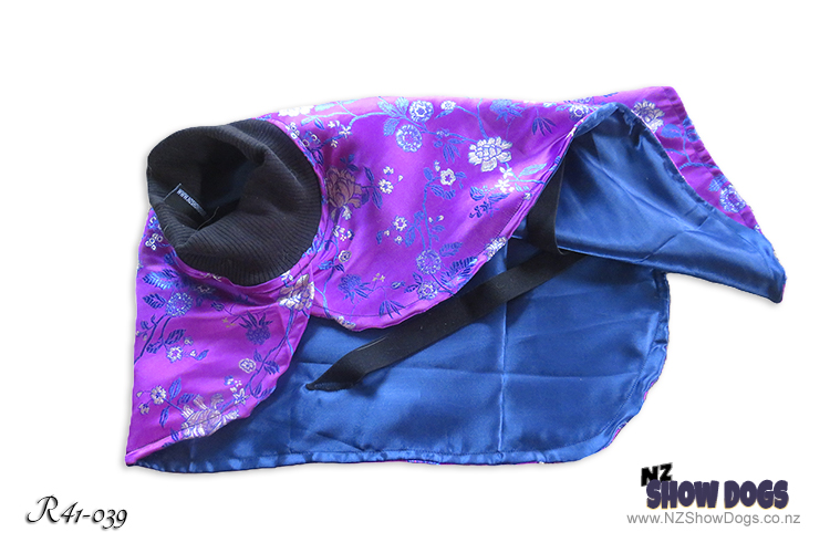Thai Silk/Oriental Brocade Dog Show Coats - Custom Made